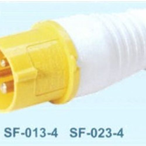 SFE上丰工业插头SF-023-4 32A三极插头 IP44三芯插头 AC110-130V