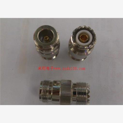 N母头转UHF母头转换驳接头射频转换接头N-K/M-K同轴信号转换头