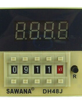 斯万纳SAWANA JS48J-A (DH48J-A)11脚计数器 JS48J (DH48J)8脚