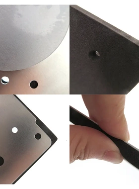 货源电动打磨盘 18292mm8孔pv方形铝盘平面抛