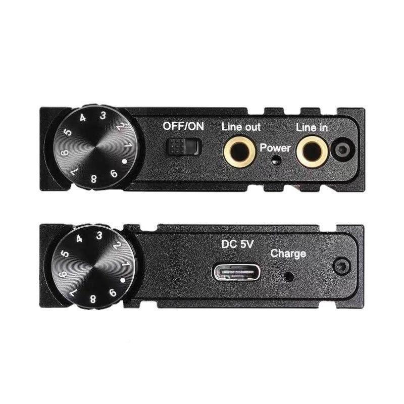 H大iHiFi低音Fi低信音炮耳机音响放大器立体声号放器量重低音音控