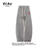 AVMXW 宽松弯刀长裤 官方卫裤 新品 PLAY 潮牌休闲时尚 秋冬季 情侣款