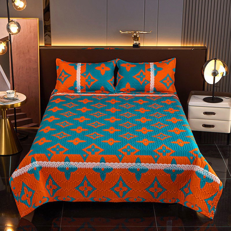 四季床盖学生宿舍床单双面可用防滑垫榻榻米加大双人盖毯夹赵之周