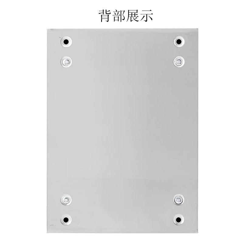 室内201不锈钢明装配电箱 防腐防锈防水加厚外壳工厂用挂墙配电箱