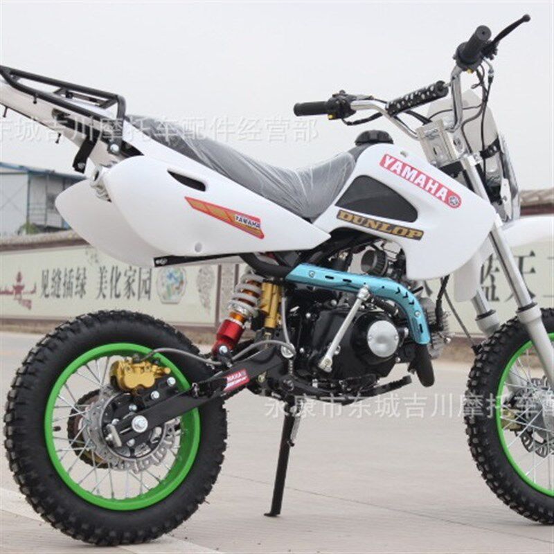 山地越野车场地越野摩托车卧机125CC大坐垫双座高瓦赛越野车