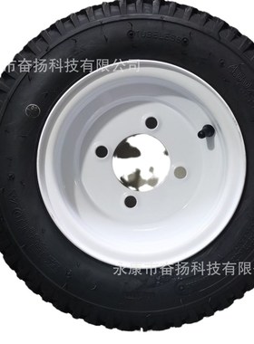 超耐磨台湾建大4.80/4.00-8拖车轮胎电动三轮车轮胎轮毂 72*101.6