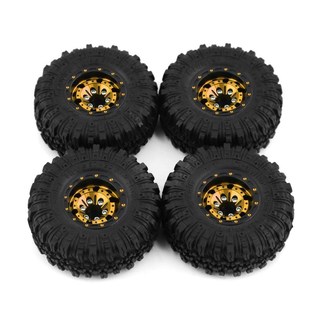 1/18 TRX4M路虎烈马1.0英寸轮胎轮毂 攀爬车铝合金轮毂 SCX24 FMS