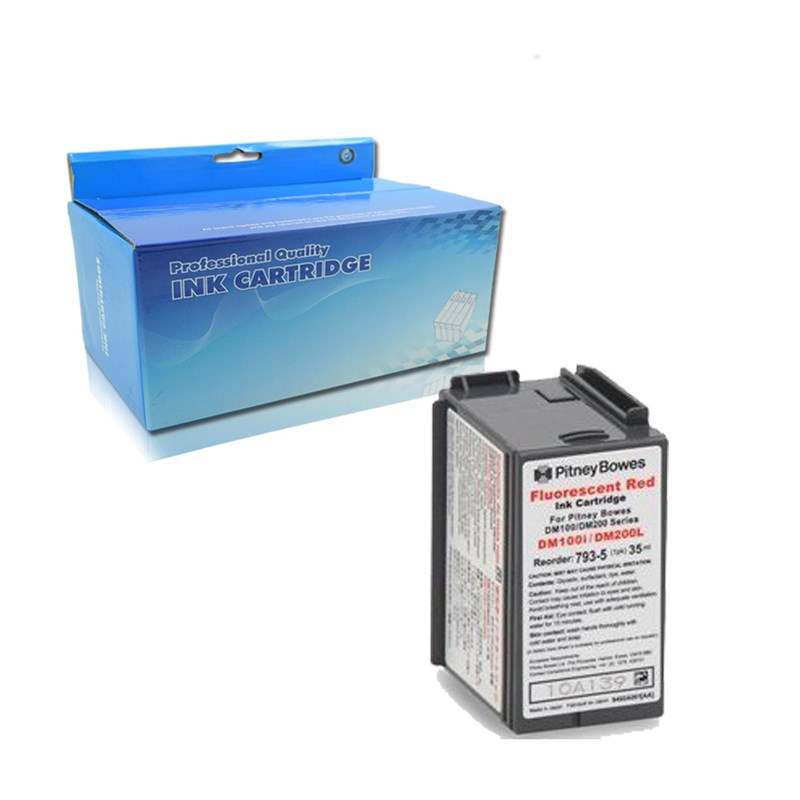 BADA  793-5墨盒 必能宝邮Z墨盒 793-5红色/蓝色  DM100i DM200L