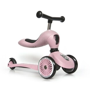 Scootride进口儿童滑板车可坐可滑1-6岁宝宝车二合一溜溜车扭扭车