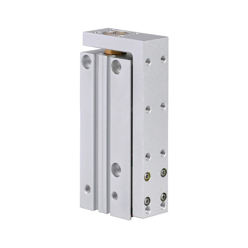 SMC型国产MXH滑台气缸 MXH12x20-8x50-16x100高精密直线导轨气缸