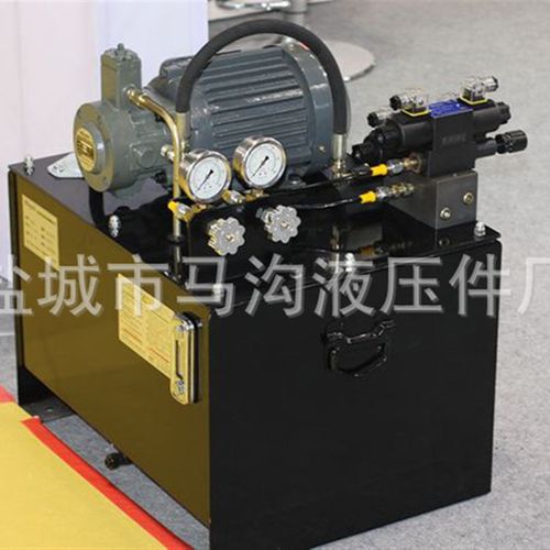 厂家供应定 制液压系统高压磨具设备液压站非标液压系统