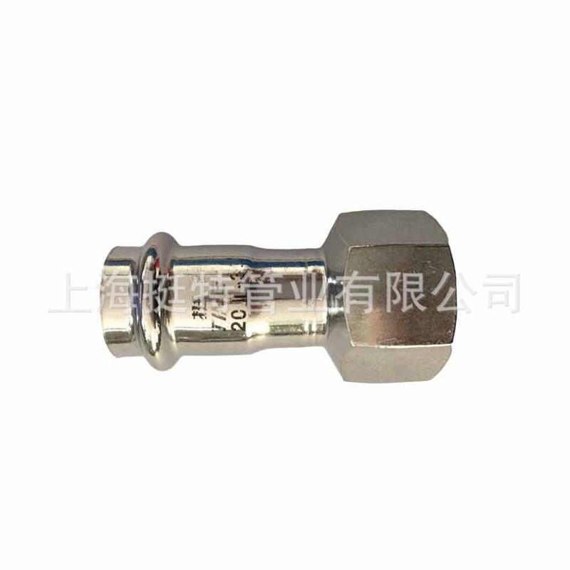 厂家 双卡压 内丝直接 内螺纹转换接头 不锈钢管件