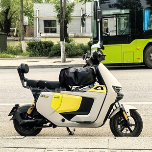 新款九号FZ110/F90m短尾架载人分体后座包货架加厚馒头后座椅靠背