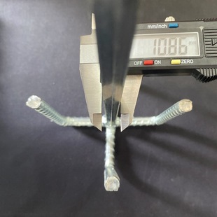 螺纹钢加粗腻子电钻搅拌杆砂浆涂料漆搅拌器电锤水钻打灰杆 两支装