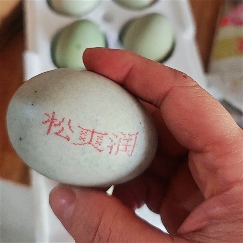 新日期花皮蛋实心皮蛋全统无铅工艺散养鸭蛋腌制60-65g