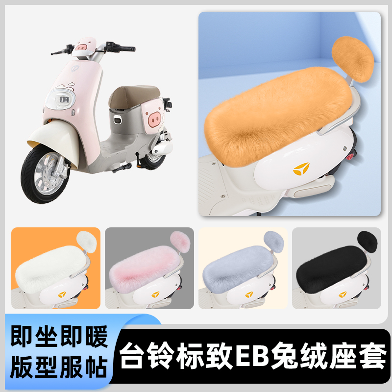 适用台铃标致/EB超能二代kl24e版ks冬座套坐垫套座位防水防晒装饰