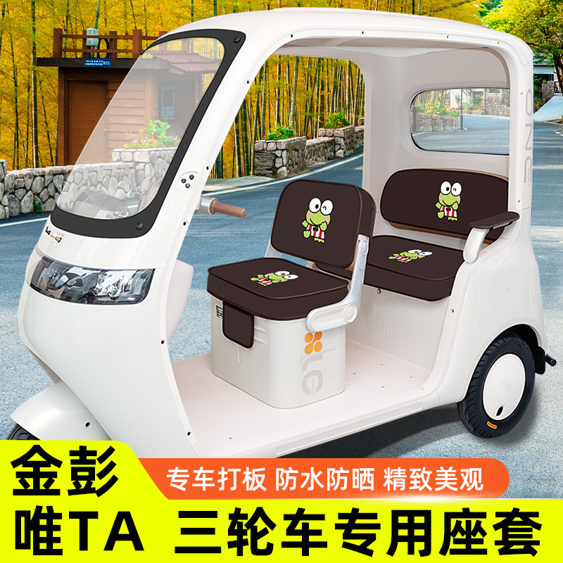 金彭唯TA电动三轮车专用座套脚垫