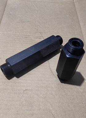 加长M22*1.5组—转M22*1.5O型圈高压铁接头发黑总长88和138长2222