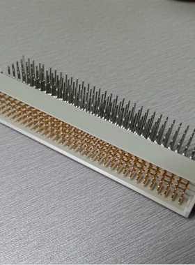 品牌160PIN弯脚欧式公座连接器 现货2.54间距5*32弯公座连接器