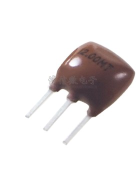 土黄色 陶瓷晶振滤波器 Z4.0M Z8.0M Z16.0M 12.00MT 2脚/3脚 10.