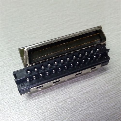 SCSI50pin 焊线DB型公头 50针SCSI连接器 50芯 接插件