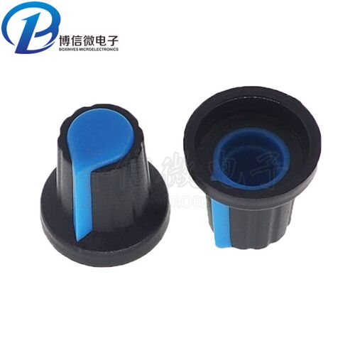 AG2 WH148旋钮 塑料旋钮梅花柄15X17mm AG2型 电位器功放旋钮帽子