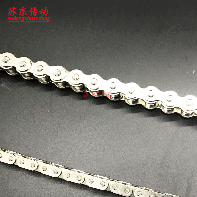 201材质不锈钢链条3分06B/4分08B/5分10A/12A/1寸16A/20A/24A/32A