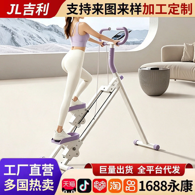 多功能家用小型爬楼塑形踏步机