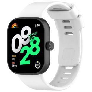 适合红米Red mi watch4硅胶表带小米8Pro替换腕带金属接口