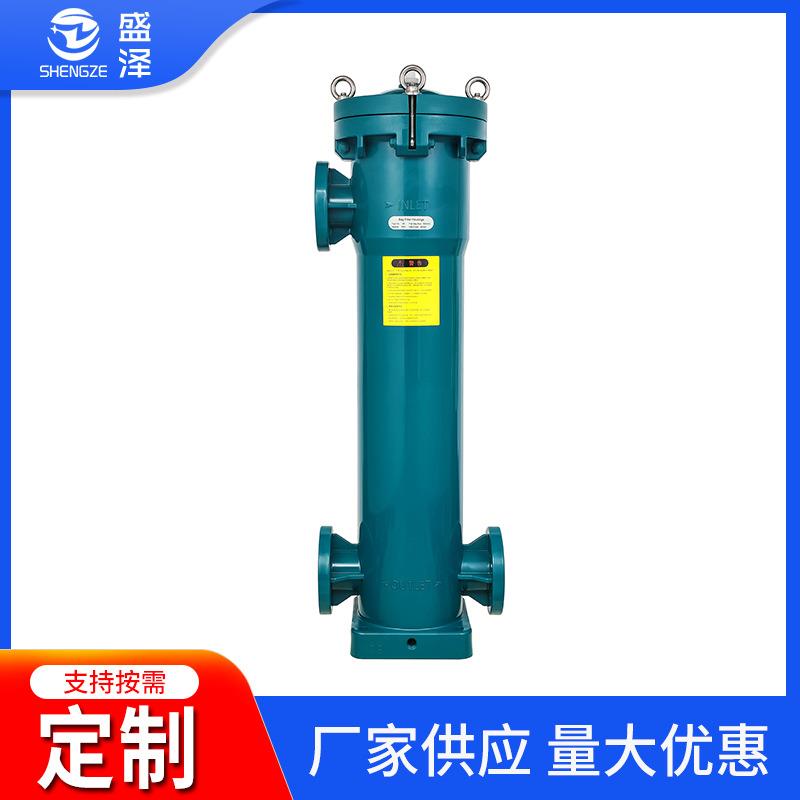 厂家生产SJF-4AX配标准4号过滤袋一体成型过滤器PPH材质