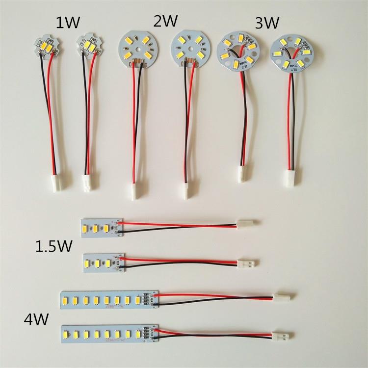 LED 小长条3.7V电池灯板灯条4.5V LED灯板无极调光光源5VUSB灯珠