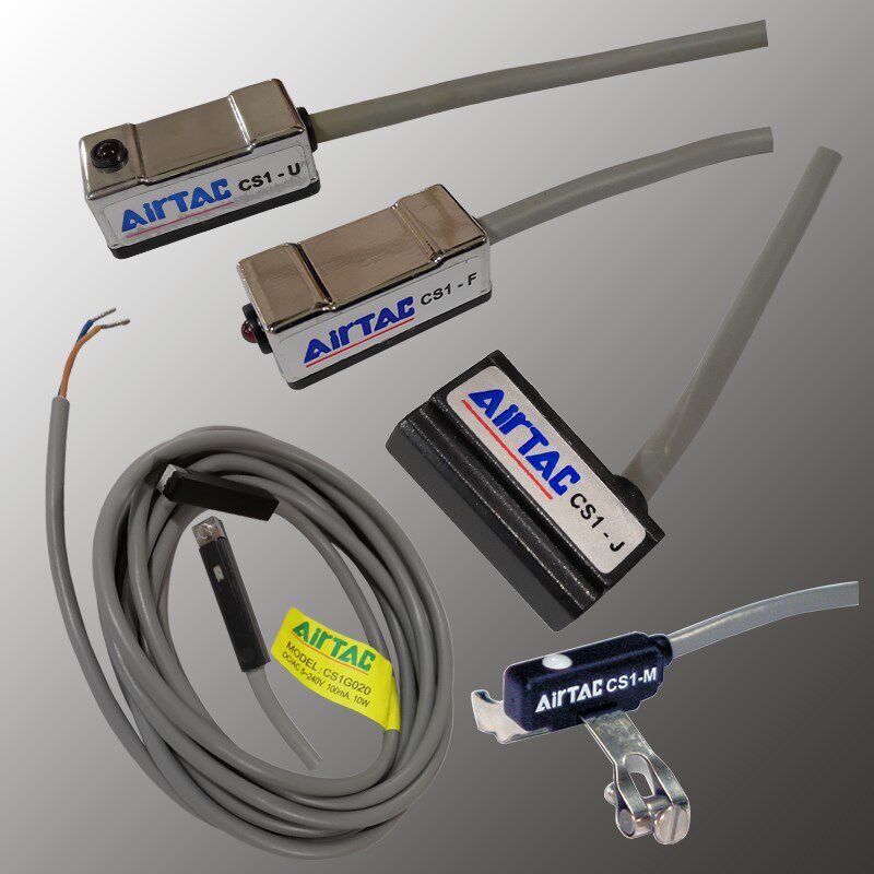 AIRTAC亚德客气缸磁性感应开关传感器 CS1-F U CS1-J CS1-G CS1-M