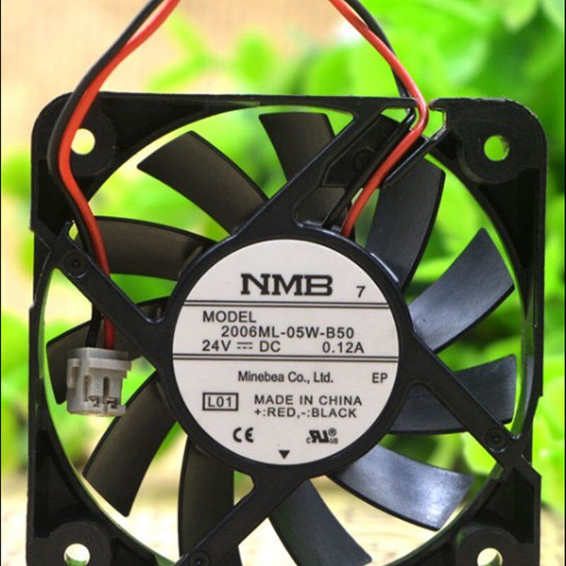 全新正品NMB 2006ML-05W-B50 24V 0.12A 两线 5cm散热风扇设备