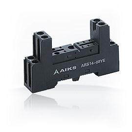 AIKS爱克斯继电器底座ARS14-08适配ARP14F-2C同GR2-2导轨型8孔
