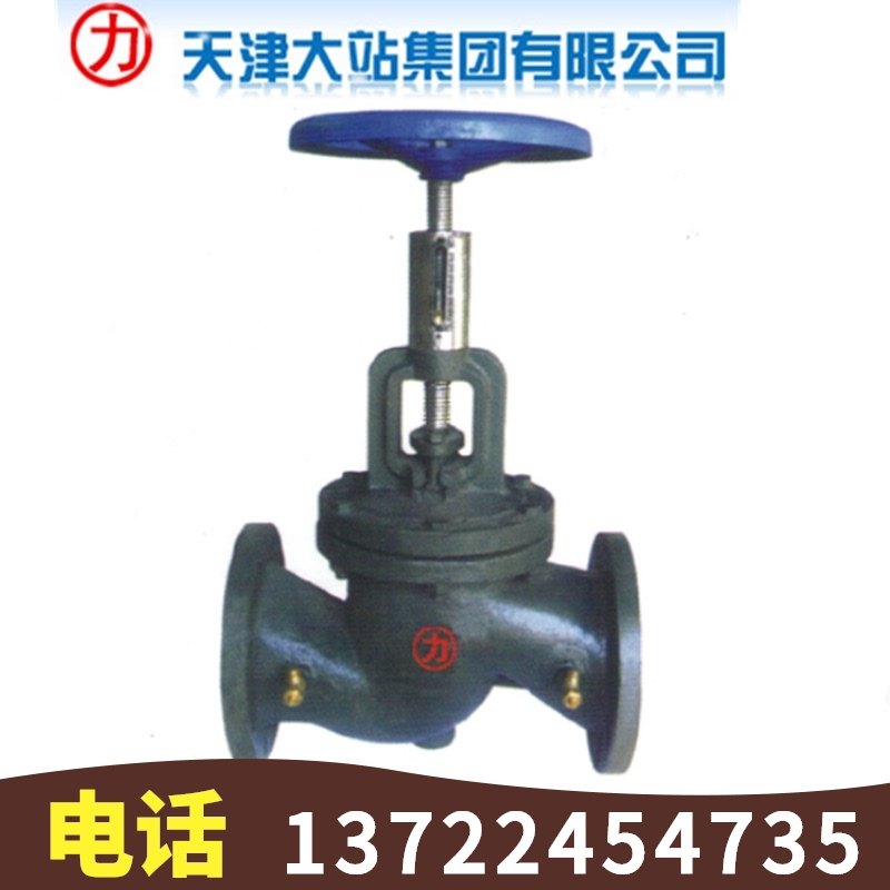天津大站力字牌阀门JP41F-16铸铁法兰手动截止式平衡阀DN50-DN250