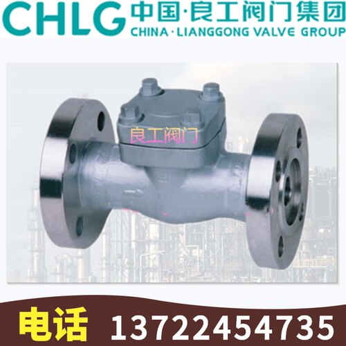 中国良工阀门316L不锈钢H41W-16RL锻钢法兰升降式止回阀DN15-DN25
