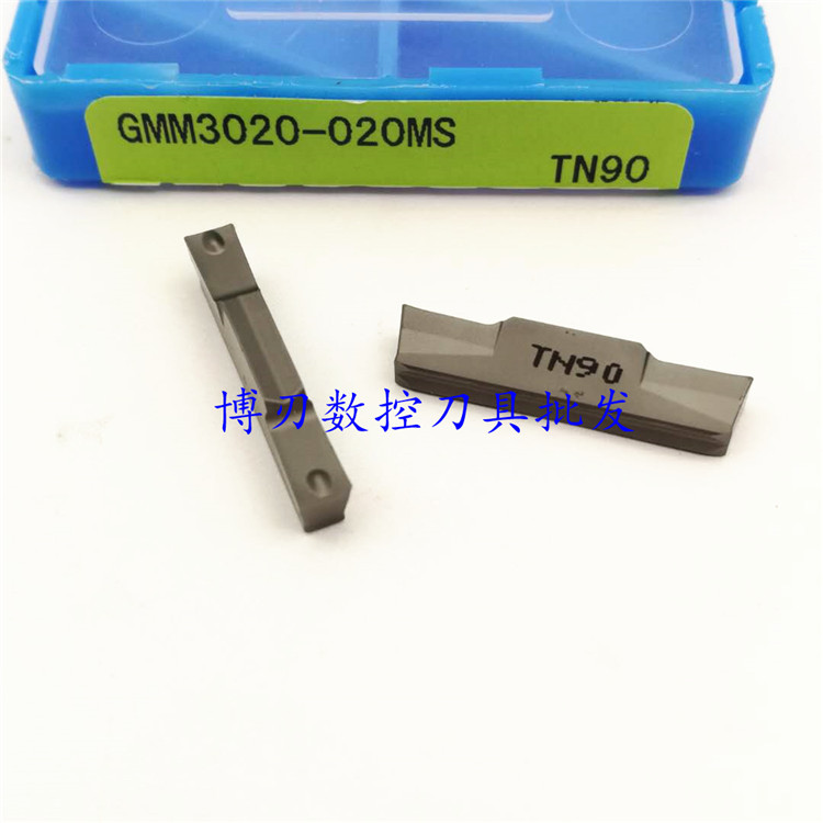 进口槽刀片GMM3020-040MW TN90开槽刀头金属陶瓷割刀片