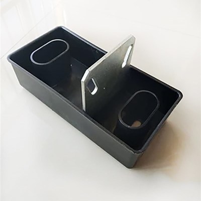 蒂森电梯导轨底座导轨集油盒导轨接油盒组件