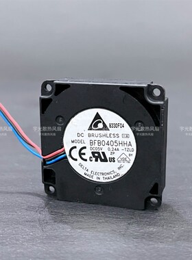 台达BFB0405HHA 4010 5V 0.24A 4CM 双滚珠 离心涡轮静音USB风扇