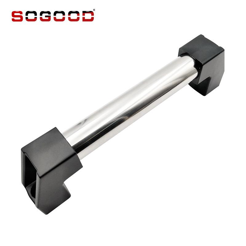 不锈钢 L250/L300/L350/L400外装型A型管形拉手铝合金角座大把手