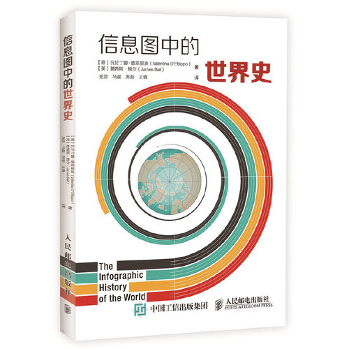 正版新书 信息图中的世界史 (意)瓦伦丁娜·德菲里波(Valentina D Efilippo),(英)詹姆斯·鲍尔(James Ball) 著；龙彦 等 译