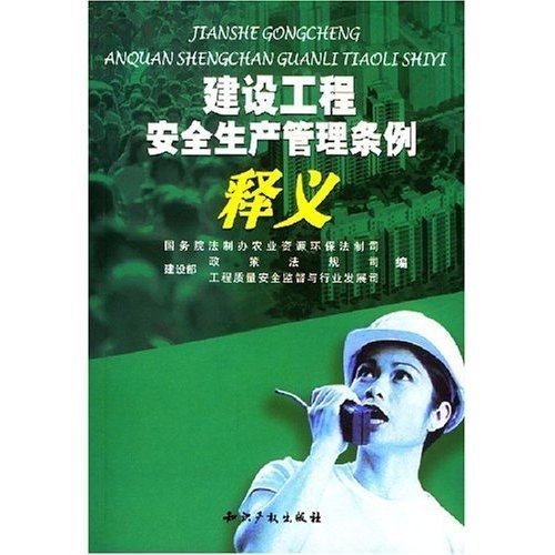 正版新书 建设工程安全生产管理条例释义 郜凤涛 知识产权出版社