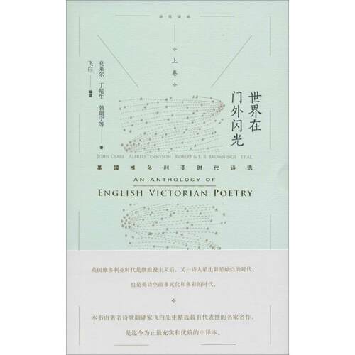正版图书 世界在门外闪光 (英)丁尼生(Tennyson,A.L.) 等 著;飞白 编译 著作 湖南文艺出版社