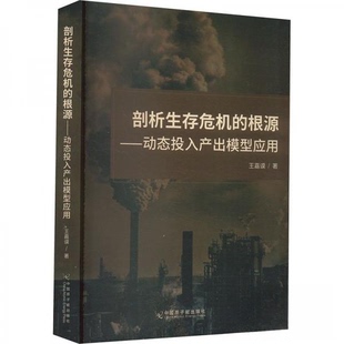 正版新书 剖析生存危机的根源——动态投入产出模型应用 王家谟 中国原子能出版社