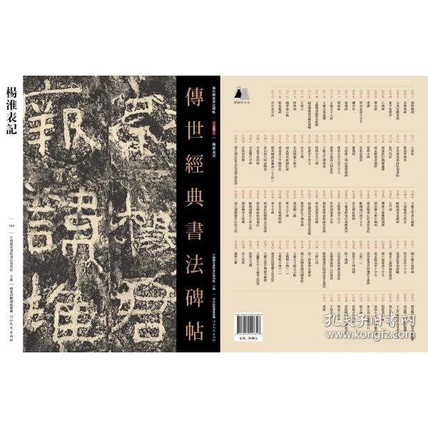 正版新书 杨淮表记-传世经典书法碑帖 中国画院书法篆刻院 河北教育