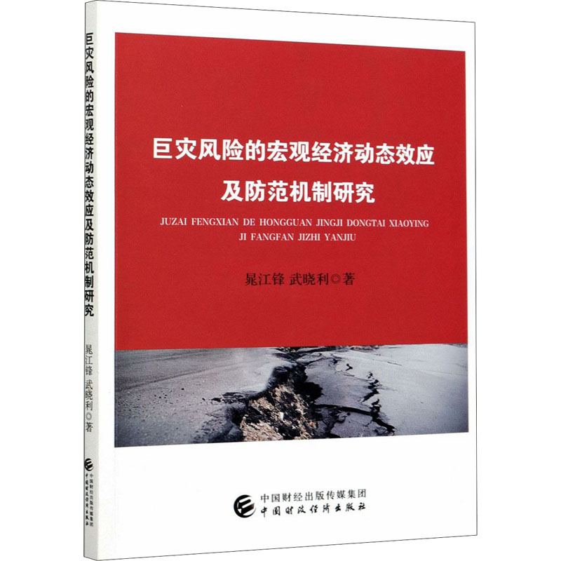 正版新书 巨灾风险的宏观经济动态效应及防范机制研究 晁江锋,武晓利 中国财政经济出版社
