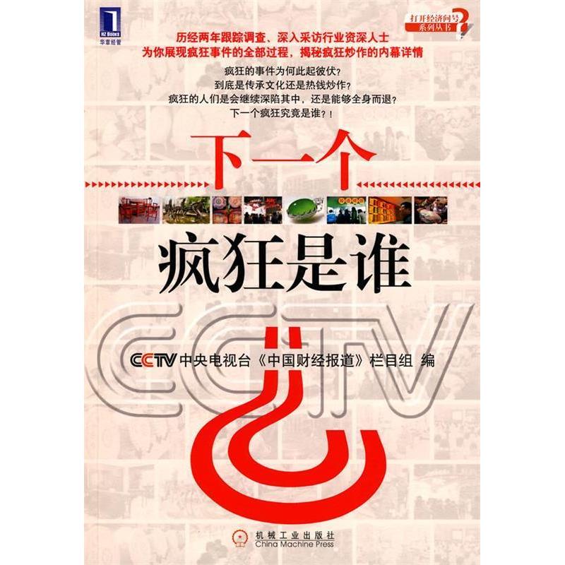正版新书 下一个疯狂是谁 中央电视台《中国财经报道》栏目组 机械工业出版社