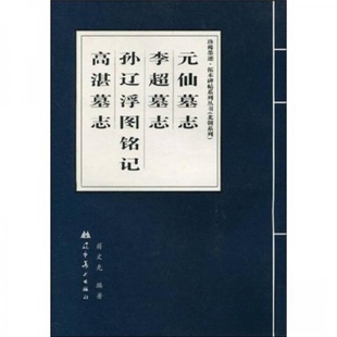 正版新书 元仙墓志·李超墓志·孙辽浮图铭记·高湛墓志 蒋文光 著 辽宁美术出版社