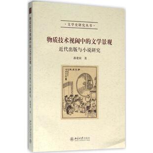 文学景观：近代出版 物质技术视阈中 与小说研究 潘建国 社 正版 北京大学出版 新书