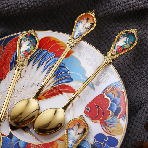 缇法尼咖啡勺独特精致高颜值